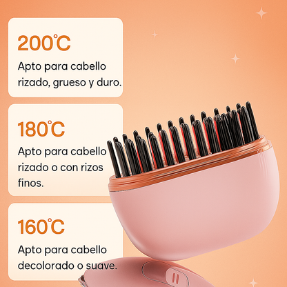 Mini Plancha de Pelo Inalámbrica